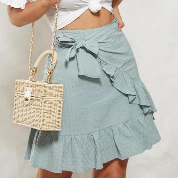 skirts casual solid color a-line short mini women summer ruffle patchwork asymmetrical skirt elegant high waist 2021, Black
skirts casual solid color a-line short mini women summer ruffle patchwork asymmetrical skirt elegant high waist 2021, Black