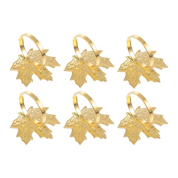 napkin rings 6pcs exquisite decorations for table (golden) 
napkin rings 6pcs exquisite decorations for table (golden)