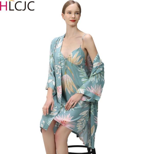 pajamas set 2 pieces women sling robe plant printing large size cotton silk sleepwear nightdress lady viscose homewear women's, Black;red
pajamas set 2 pieces women sling robe plant printing large size cotton silk sleepwear nightdress lady viscose homewear women's, Black;red