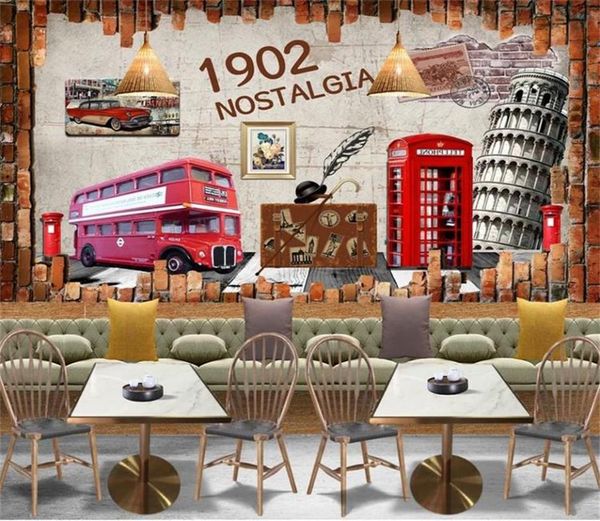 custom 3d po wallpaper mural room sofa tv backdrop brick wall bus tower retro pos kids picture wallpapers
custom 3d po wallpaper mural room sofa tv backdrop brick wall bus tower retro pos kids picture wallpapers