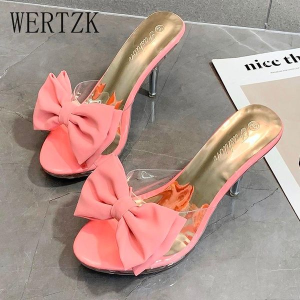 slippers women sweet bowtie crystal woman transparent open toe outdoor female shoes silver summer sandals, Black
slippers women sweet bowtie crystal woman transparent open toe outdoor female shoes silver summer sandals, Black