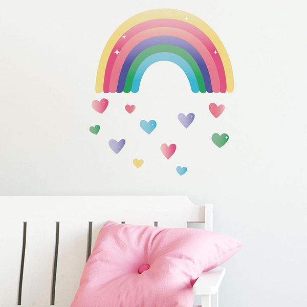 wall stickers rainbow sticker for children's room self-adhesive cartoon nursery wallpaper decorations window
wall stickers rainbow sticker for children's room self-adhesive cartoon nursery wallpaper decorations window
