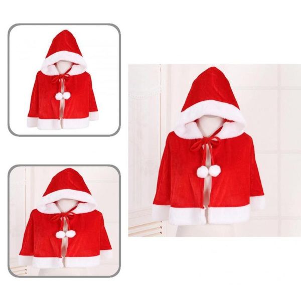 men's sleepwear solid bow cloak xmas cape hooded for christmas, Black;brown 
men's sleepwear solid bow cloak xmas cape hooded for christmas, Black;brown