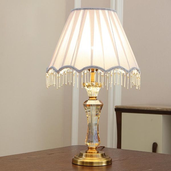 table lamps tuda european style luxury crystal lamp for bedroom simple modern girl's romantic bedside night decor
table lamps tuda european style luxury crystal lamp for bedroom simple modern girl's romantic bedside night decor