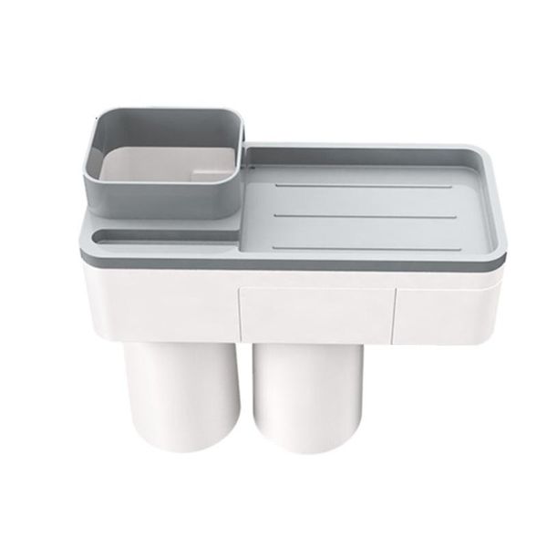 bath accessory set toothpaste toothbrush holder magnetic cup storage rack bathroom wall mount stand three cups / two holders
bath accessory set toothpaste toothbrush holder magnetic cup storage rack bathroom wall mount stand three cups / two holders