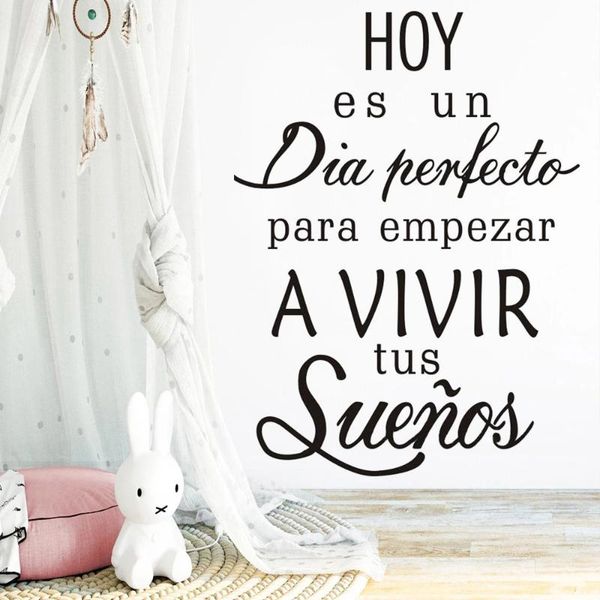 wall family diy spanish quote decals hoy es un dia perfecto para empezar stickers for livingroom bedroom decor ru2006
wall family diy spanish quote decals hoy es un dia perfecto para empezar stickers for livingroom bedroom decor ru2006