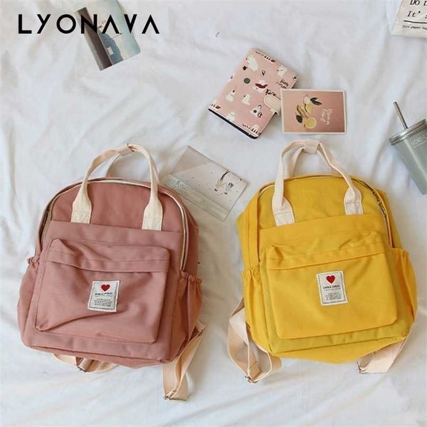 women backpacks korean style cute ins soft girls school shoulder bags teenager canvas small fresh ulzzang purple 211215
women backpacks korean style cute ins soft girls school shoulder bags teenager canvas small fresh ulzzang purple 211215