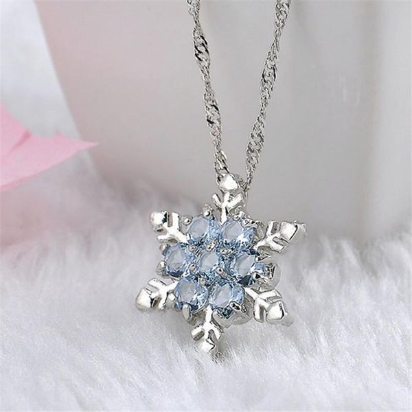 pendant necklaces female snowflake necklace silver color chain shiny zircon choker women fashion jewelry gift for girl
pendant necklaces female snowflake necklace silver color chain shiny zircon choker women fashion jewelry gift for girl