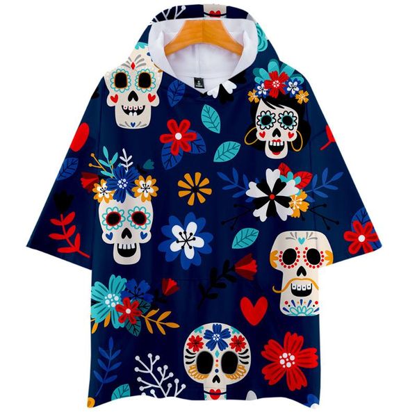men's t-shirts day of the dead sugar skull 3d print oversized t shirt women men summer short sleeve hooded t-shirt casual loose pullove, White;black
men's t-shirts day of the dead sugar skull 3d print oversized t shirt women men summer short sleeve hooded t-shirt casual loose pullove, White;black