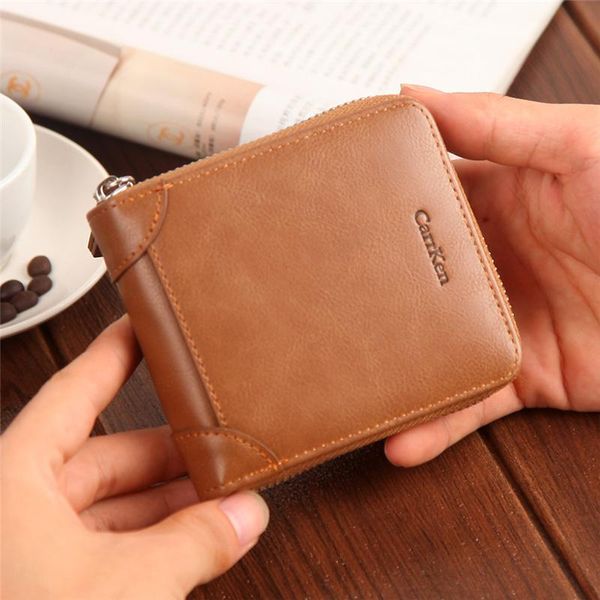 wallets men's wallet short solid color zipper coin purse male multi-card slots horizontal oil wax leather button, Red;black
wallets men's wallet short solid color zipper coin purse male multi-card slots horizontal oil wax leather button, Red;black