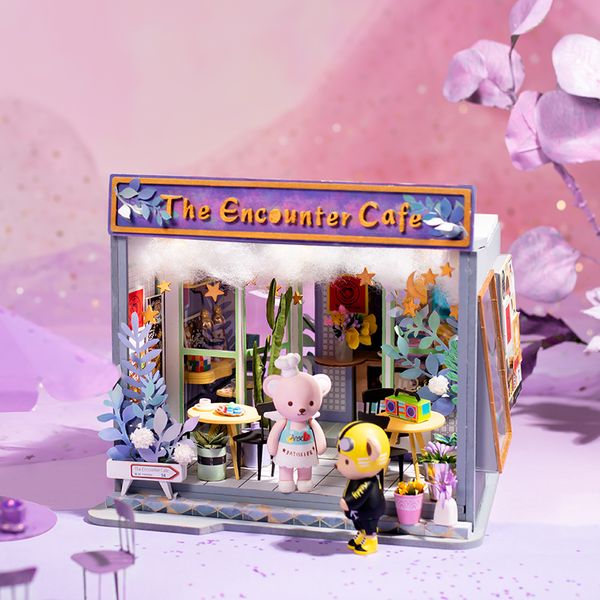 DIY Teddy Dollhouse Miniature Wooden Doll House with Furnitures Model Building Kits Handmade Toys for Drop Shipping
DIY Teddy Dollhouse Miniature Wooden Doll House with Furnitures Model Building Kits Handmade Toys for Drop Shipping