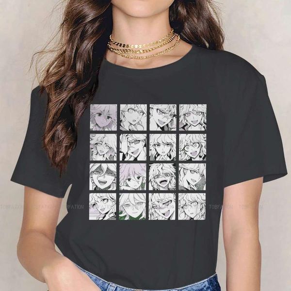 women's t-shirt nagito manga collection active female shirts danganronpa game loose vintage women harajuku casual feminine blusas, White
women's t-shirt nagito manga collection active female shirts danganronpa game loose vintage women harajuku casual feminine blusas, White