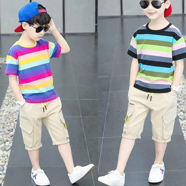 selling summer baby boys clothing sets striped t shirt short pants 2 pieces set kids age 4 5 6, White
selling summer baby boys clothing sets striped t shirt short pants 2 pieces set kids age 4 5 6, White