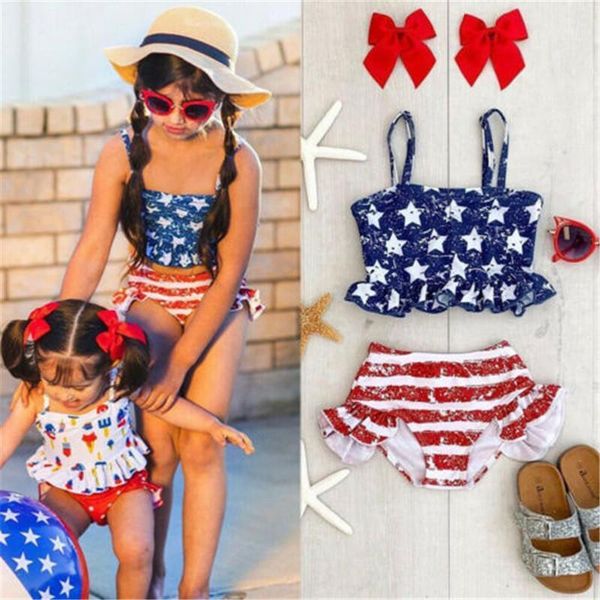 one-pieces 1-6 years girls swimsuit summer toddler kids baby girl bikini ruffle swimwear american flag star bathing suit beachwear, Black
one-pieces 1-6 years girls swimsuit summer toddler kids baby girl bikini ruffle swimwear american flag star bathing suit beachwear, Black