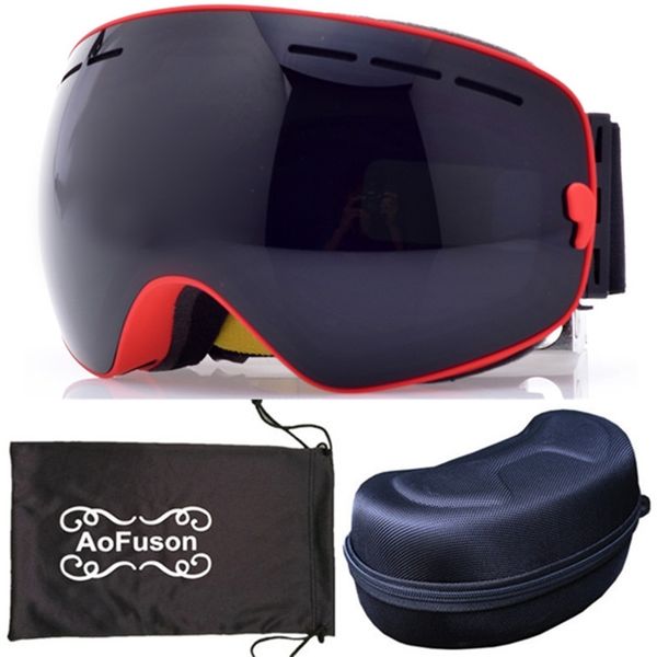 ski goggles brand professional snowoabrd double lens anti-fog big spherical ski glasses snow skiing googles with original cases 220110
ski goggles brand professional snowoabrd double lens anti-fog big spherical ski glasses snow skiing googles with original cases 220110