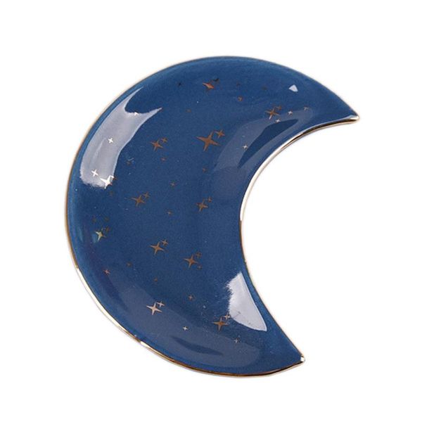 jewelry pouches, bags small moon dish tray,earring dish, decorative ceramic trinket modern accent tray for vanity, Pink;blue
jewelry pouches, bags small moon dish tray,earring dish, decorative ceramic trinket modern accent tray for vanity, Pink;blue