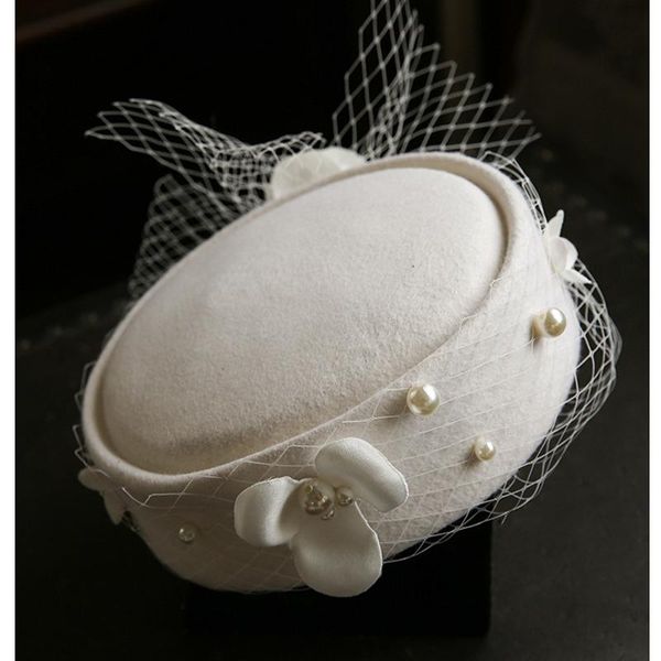stingy brim hats vintage pearl veil pillbox wool french berets women winter felt party wedding fascinator fedoras chapeau, Blue;gray
stingy brim hats vintage pearl veil pillbox wool french berets women winter felt party wedding fascinator fedoras chapeau, Blue;gray