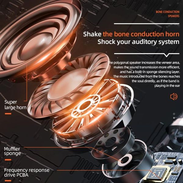 headphones & earphones hifi bone-conduction wireless headphone bluetooth-compatible 5.1 headset stereo earphone head sport dropship
headphones & earphones hifi bone-conduction wireless headphone bluetooth-compatible 5.1 headset stereo earphone head sport dropship