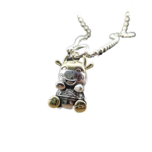 pendant necklaces cute cartoon exquisite calf metal men and women daily casual t-shirt jewelry necklace, Silver
pendant necklaces cute cartoon exquisite calf metal men and women daily casual t-shirt jewelry necklace, Silver