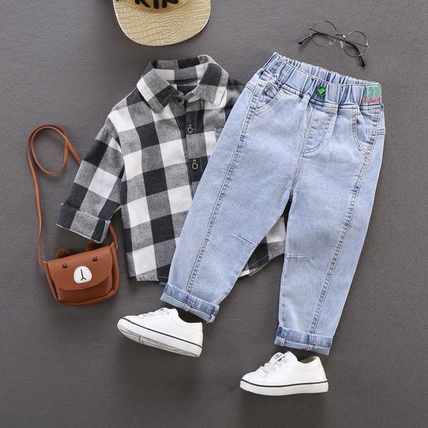 jeans baby boy spring autumn boys denim cotton casual kids pants for children trousers size:90-130 children's clothing, Blue
jeans baby boy spring autumn boys denim cotton casual kids pants for children trousers size:90-130 children's clothing, Blue