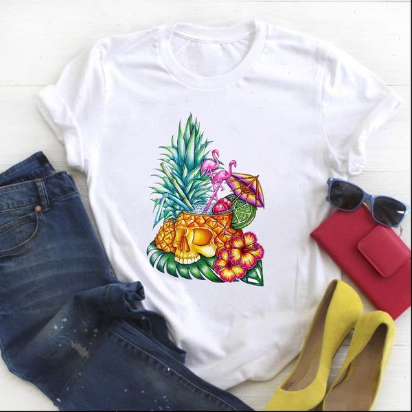 women flamingo t shirts flower pineapple skull beach print ladies summer tee female shirt clothes womens graphic, White
women flamingo t shirts flower pineapple skull beach print ladies summer tee female shirt clothes womens graphic, White