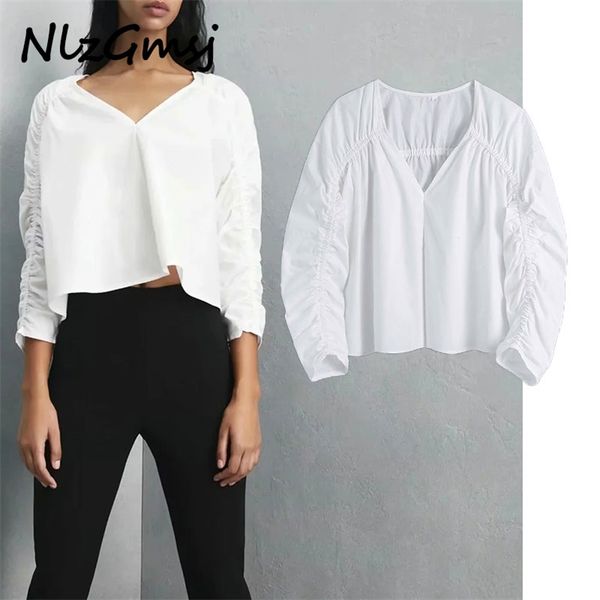 blouse women v neck elastic vintage spring shirts woman fashion fitted casual blusas 03 210628, White
blouse women v neck elastic vintage spring shirts woman fashion fitted casual blusas 03 210628, White