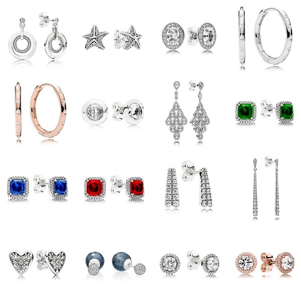 2021 new 100% 925 sterling silver296296cz circles hanging earrings studs heart ear charm pandora beads fit original, Golden;silver
2021 new 100% 925 sterling silver296296cz circles hanging earrings studs heart ear charm pandora beads fit original, Golden;silver