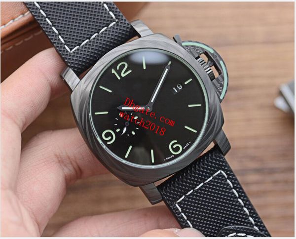 luxury watches mechanical classic lumin0r 1950 3 days p 01119 black white dial 44mm automatic movement fashion men's watch wristwatches, Slivery;brown
luxury watches mechanical classic lumin0r 1950 3 days p 01119 black white dial 44mm automatic movement fashion men's watch wristwatches, Slivery;brown