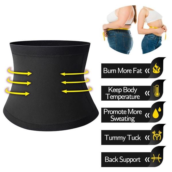women fitness elstiac waist support belt back sweating trimmer trainer weightlifting yoga gym home sports accessories, Black;gray
women fitness elstiac waist support belt back sweating trimmer trainer weightlifting yoga gym home sports accessories, Black;gray