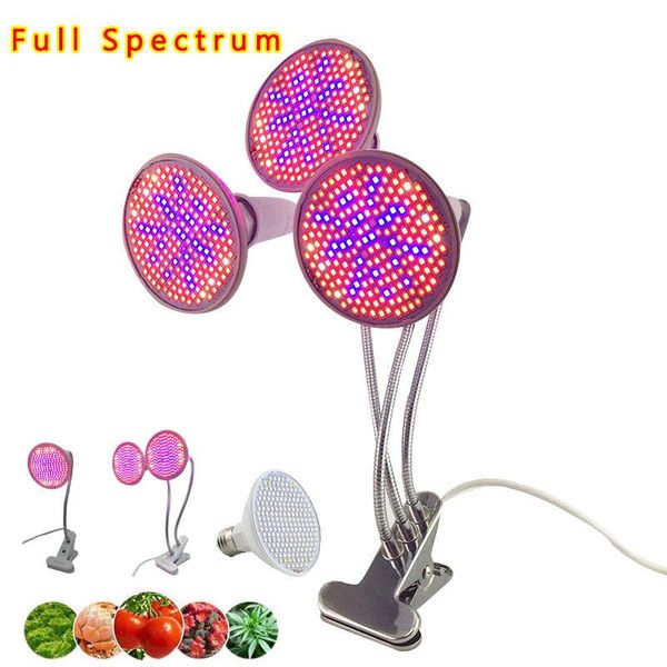 grow lights 3-head led plant lamp clip holder indoor flower greenhouse growing light e27 hydro uv ir veg full spectrum u27
grow lights 3-head led plant lamp clip holder indoor flower greenhouse growing light e27 hydro uv ir veg full spectrum u27