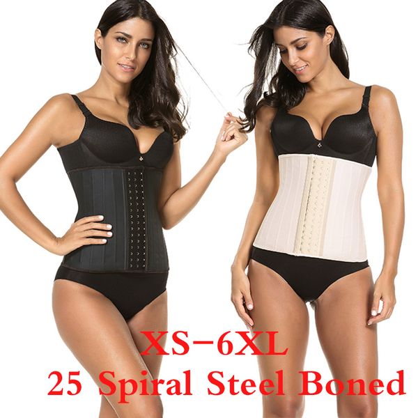 25 steel bone latex waist trainer body shaper hooks eyes corset underbust waist cincher slimming belt girdle plus size shapewear
25 steel bone latex waist trainer body shaper hooks eyes corset underbust waist cincher slimming belt girdle plus size shapewear