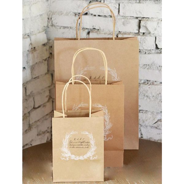 gift wrap wedding party favor kraft paper bag festival bags with handles shopping mother's day package
gift wrap wedding party favor kraft paper bag festival bags with handles shopping mother's day package