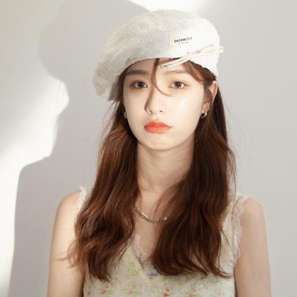 berets foux beret hats summer women thin lace butterfly string patch casquette octagonal brimless designer adjustable rope fashion, Blue;gray
berets foux beret hats summer women thin lace butterfly string patch casquette octagonal brimless designer adjustable rope fashion, Blue;gray