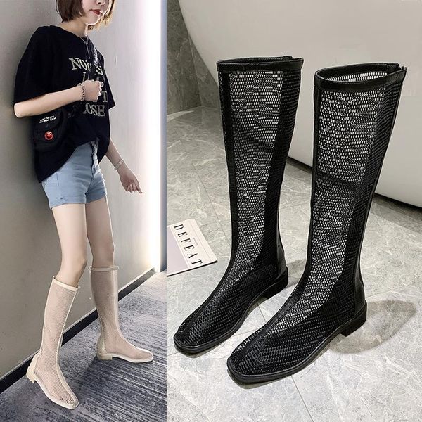 boots 2021 summer sandals mesh mid-heel net high heels wild red ins tide street shooting breathable women sandal, Black
boots 2021 summer sandals mesh mid-heel net high heels wild red ins tide street shooting breathable women sandal, Black