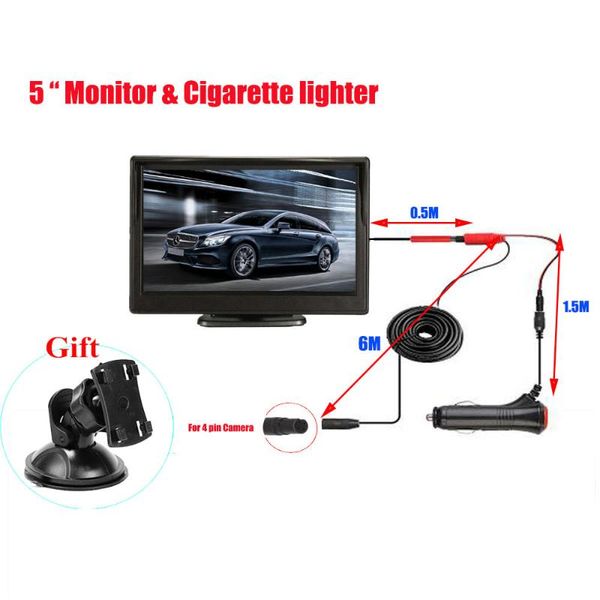 car rear view cameras& parking sensors 5"car reversing camera cigarette lighter kit monitor lcd display hd system transmitter wireless
car rear view cameras& parking sensors 5"car reversing camera cigarette lighter kit monitor lcd display hd system transmitter wireless