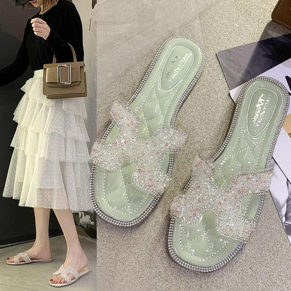 slippers women's all-match fashion holiday beach shoes non-slip house anti-slip, Black
slippers women's all-match fashion holiday beach shoes non-slip house anti-slip, Black