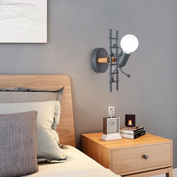 wall lamps nordic bedside lamp bedroom art cartoon figure sleep room creative personality tong qu simple children led e27
wall lamps nordic bedside lamp bedroom art cartoon figure sleep room creative personality tong qu simple children led e27