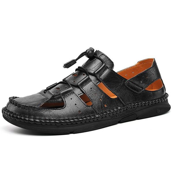 slippers uomo zandalias leather sandel 2021 size homme herren for sandles rubber sandales safety sport romanas transpirables big de, Black
slippers uomo zandalias leather sandel 2021 size homme herren for sandles rubber sandales safety sport romanas transpirables big de, Black