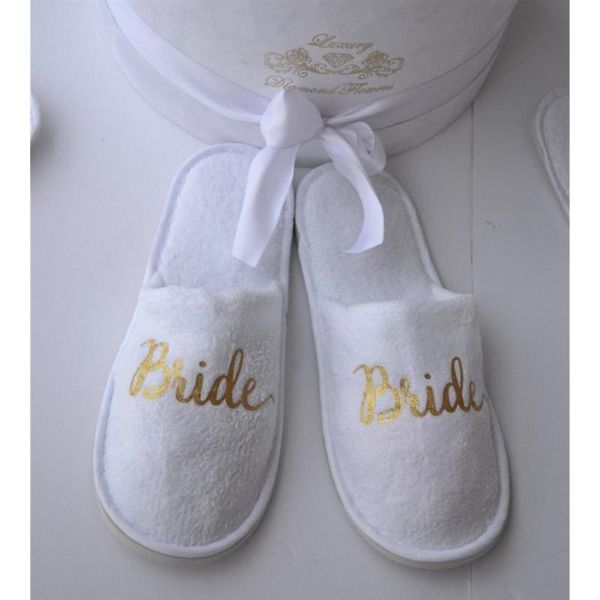 slippers luxury terry wedding bride custom gold bridal party bachelorette favors gift mother of groom, Black
slippers luxury terry wedding bride custom gold bridal party bachelorette favors gift mother of groom, Black