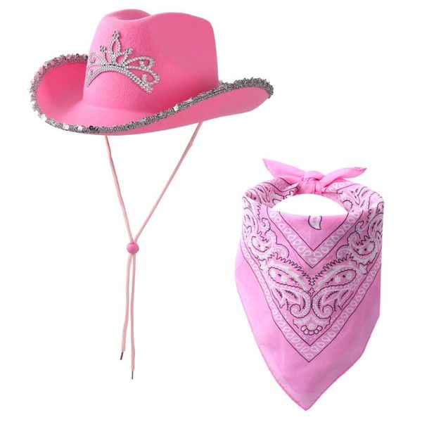 caps & hats drawstring western cowboy hat kids christmas non-woven rope brim with pattern print bandanna, Yellow
caps & hats drawstring western cowboy hat kids christmas non-woven rope brim with pattern print bandanna, Yellow