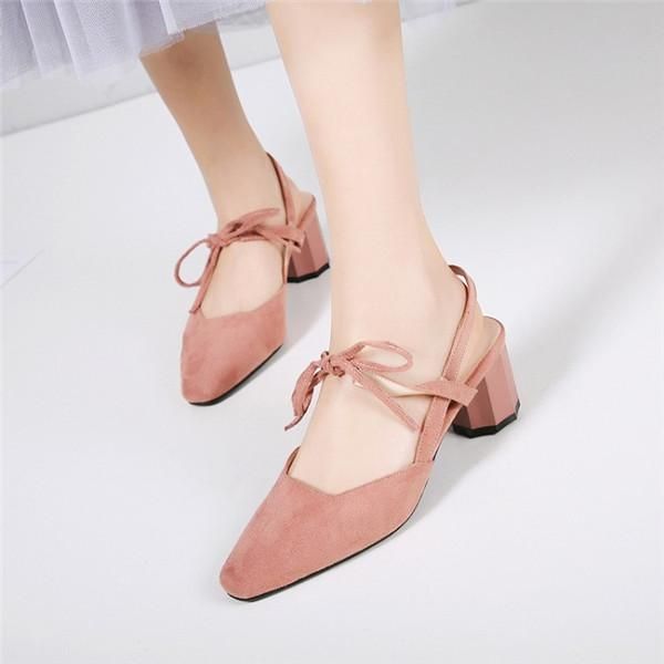 fashion slingbacks sandals women round block high heels ladies square toe lace up party dress shoes 2021 summer, Black 
fashion slingbacks sandals women round block high heels ladies square toe lace up party dress shoes 2021 summer, Black