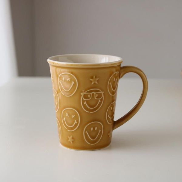 mugs creative smile rilievo ceramics milk tea coffee juice water cup home office drinkware
mugs creative smile rilievo ceramics milk tea coffee juice water cup home office drinkware