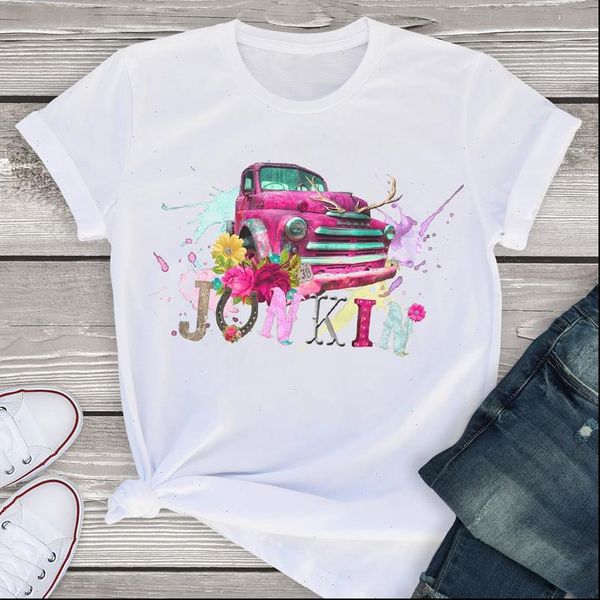 women graphic t shirts short sleeve watercolor vintage truck life fashion summer shirt tees clothing female womens, White
women graphic t shirts short sleeve watercolor vintage truck life fashion summer shirt tees clothing female womens, White
