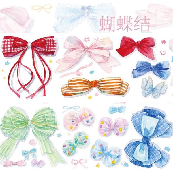 dreamy colourful bowknot pet washi tapes journal masking tape adhesive diy scrapbooking decoration stickers gift wrap
dreamy colourful bowknot pet washi tapes journal masking tape adhesive diy scrapbooking decoration stickers gift wrap