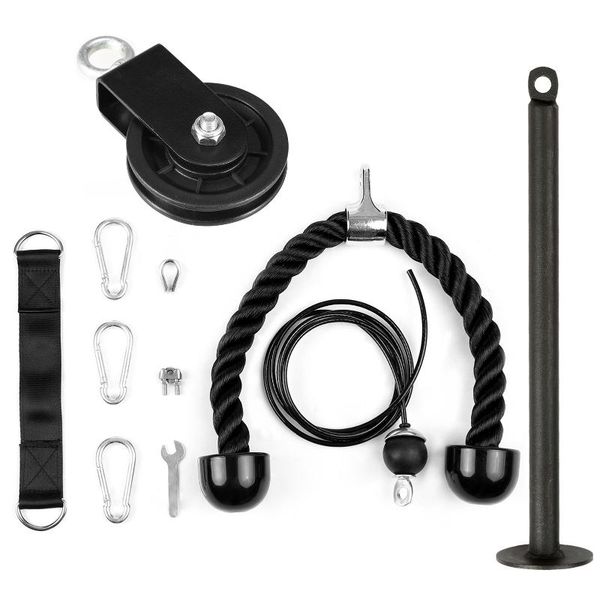 11pcs pulldown cable pulley attachment system diy gym equipment for exercise fitness work out workout resistance bands
11pcs pulldown cable pulley attachment system diy gym equipment for exercise fitness work out workout resistance bands