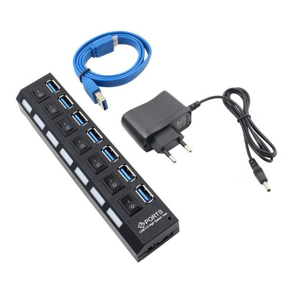 hubs usb hub 3.0 4/7 ports micro splitter with power adapter hab high speed 5gbps 3 for pc
hubs usb hub 3.0 4/7 ports micro splitter with power adapter hab high speed 5gbps 3 for pc
