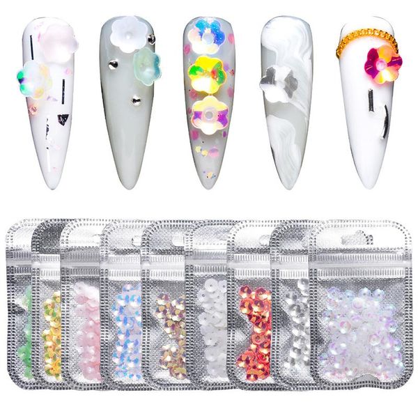 nail art decorations 1bag holographic hollow flowers glitter laser colorful sequins 3d polish manicure decoration, Silver;gold
nail art decorations 1bag holographic hollow flowers glitter laser colorful sequins 3d polish manicure decoration, Silver;gold
