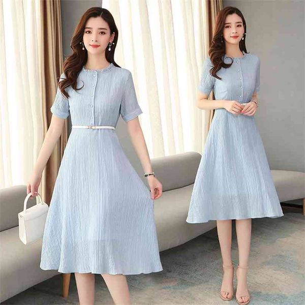 vintage blue chiffon midi shirt dresses spring summer solid plus size runway dress elegant women bodycon party vestidos 210528, Black;gray
vintage blue chiffon midi shirt dresses spring summer solid plus size runway dress elegant women bodycon party vestidos 210528, Black;gray
