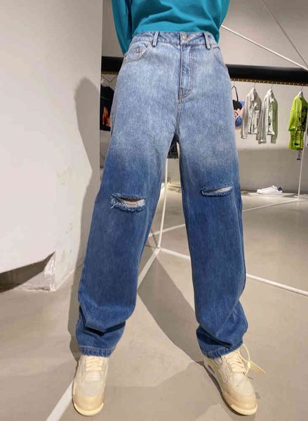 pant women's jeans straight casual pants with pockets buttons, color gradient, knee and waist holes, suitable for, White
pant women's jeans straight casual pants with pockets buttons, color gradient, knee and waist holes, suitable for, White