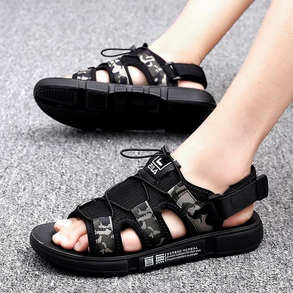 sandals men flat lightweight fashion casual cloth outdoor beach shoes male breathable sneakers indestructible flip flops, Black
sandals men flat lightweight fashion casual cloth outdoor beach shoes male breathable sneakers indestructible flip flops, Black